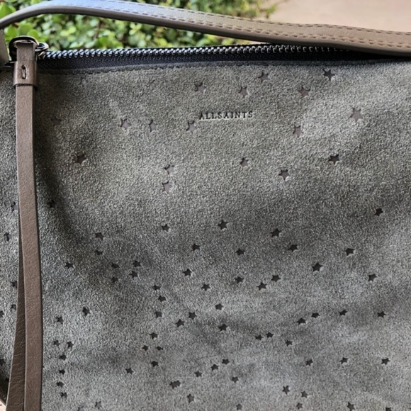 ALLSAINTS Mini Echo Star Embossed Shoulder Bag - Picture 2 of 7
